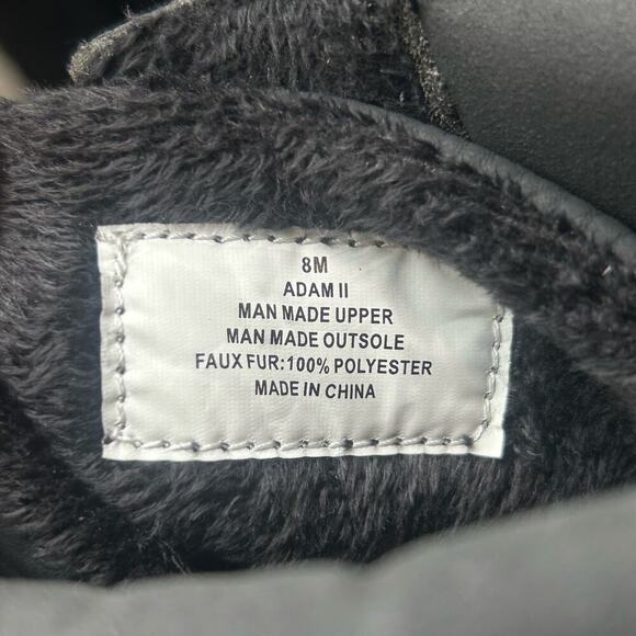 Weatherproof Boots Mens 8M Black Vintage Adam II‎ Thermolite Duck Boots NEW - Picture 10 of 12